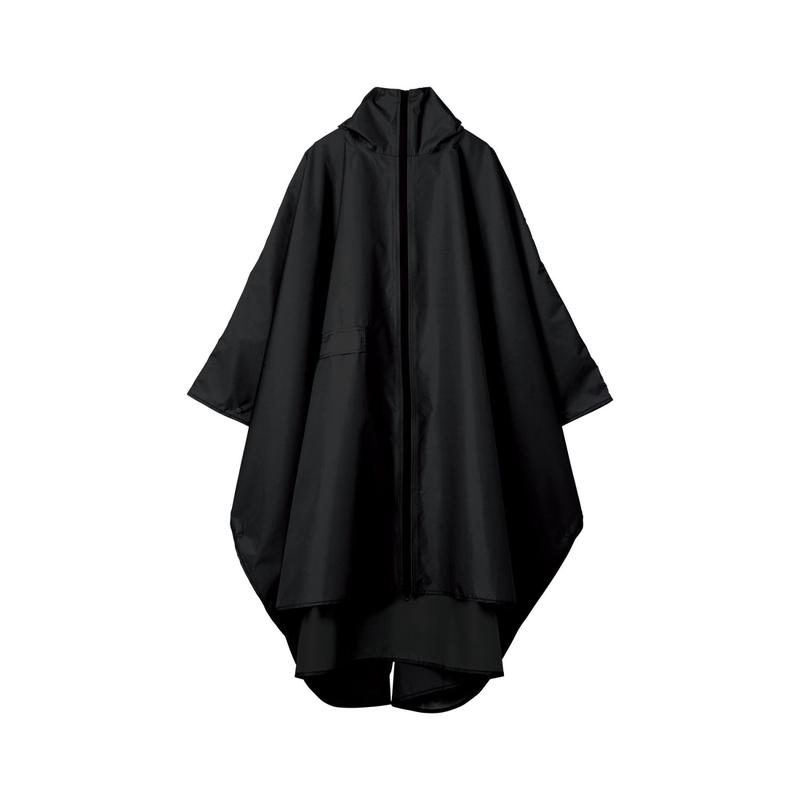 WPC IZA Rain Breaker Poncho Water Repellent One Size (Black)