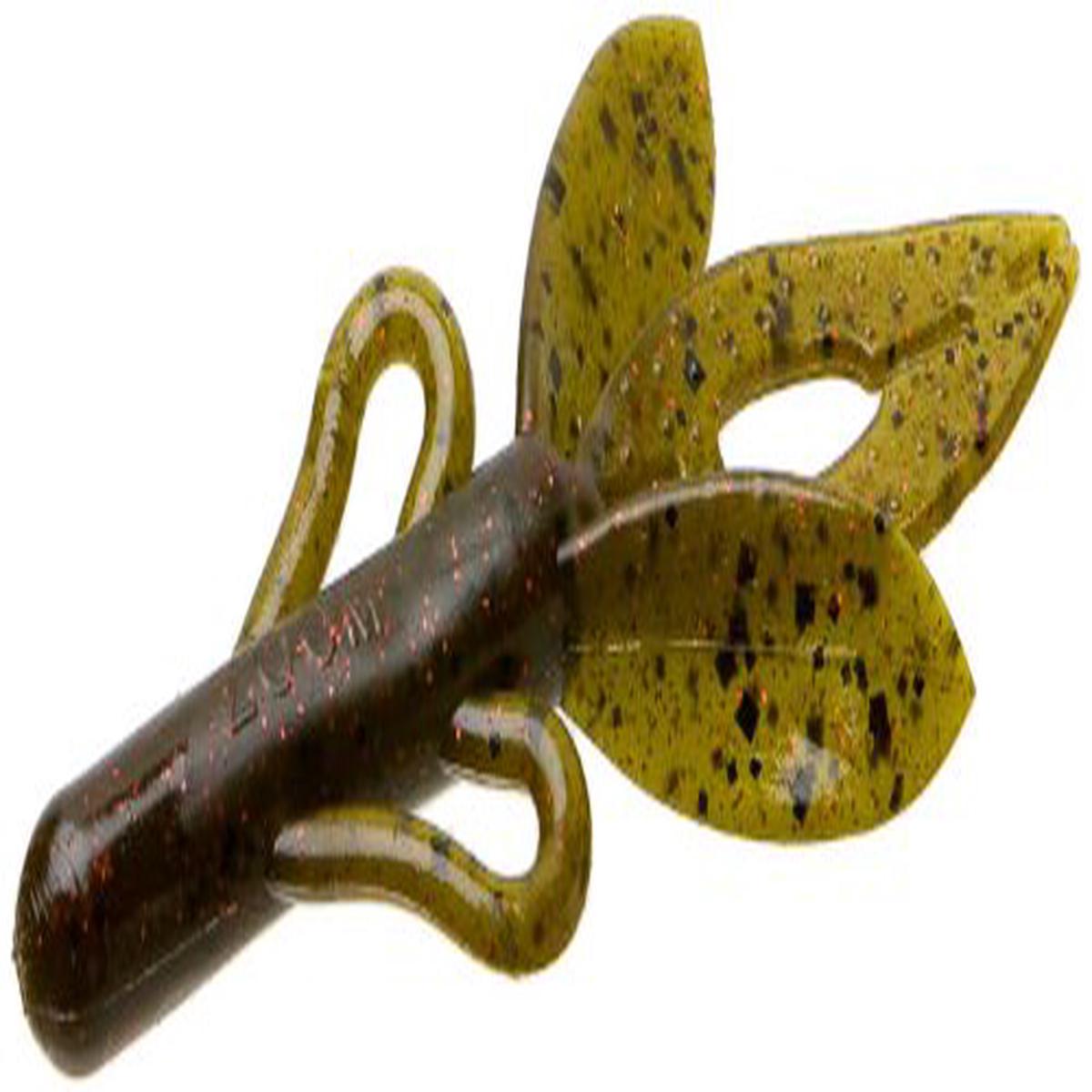 Zoom Super Hog 4'' - Green Pumpkin Red Flake
