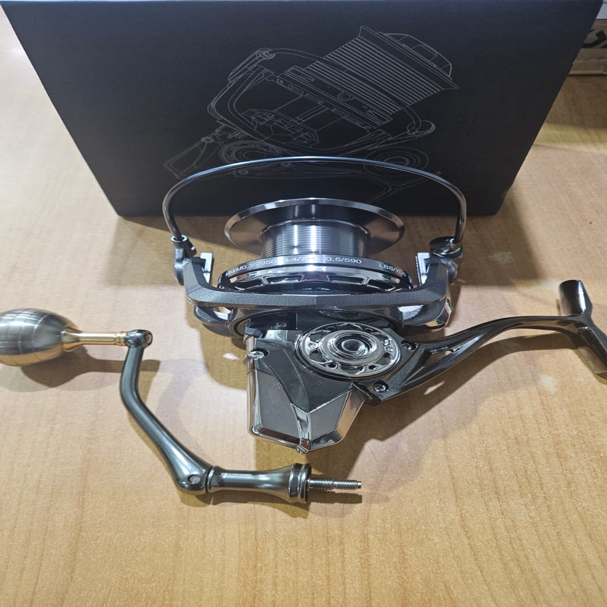 (PRICE w/o GST) - DEUKIO NAG 14000 SURFCASTING REEL