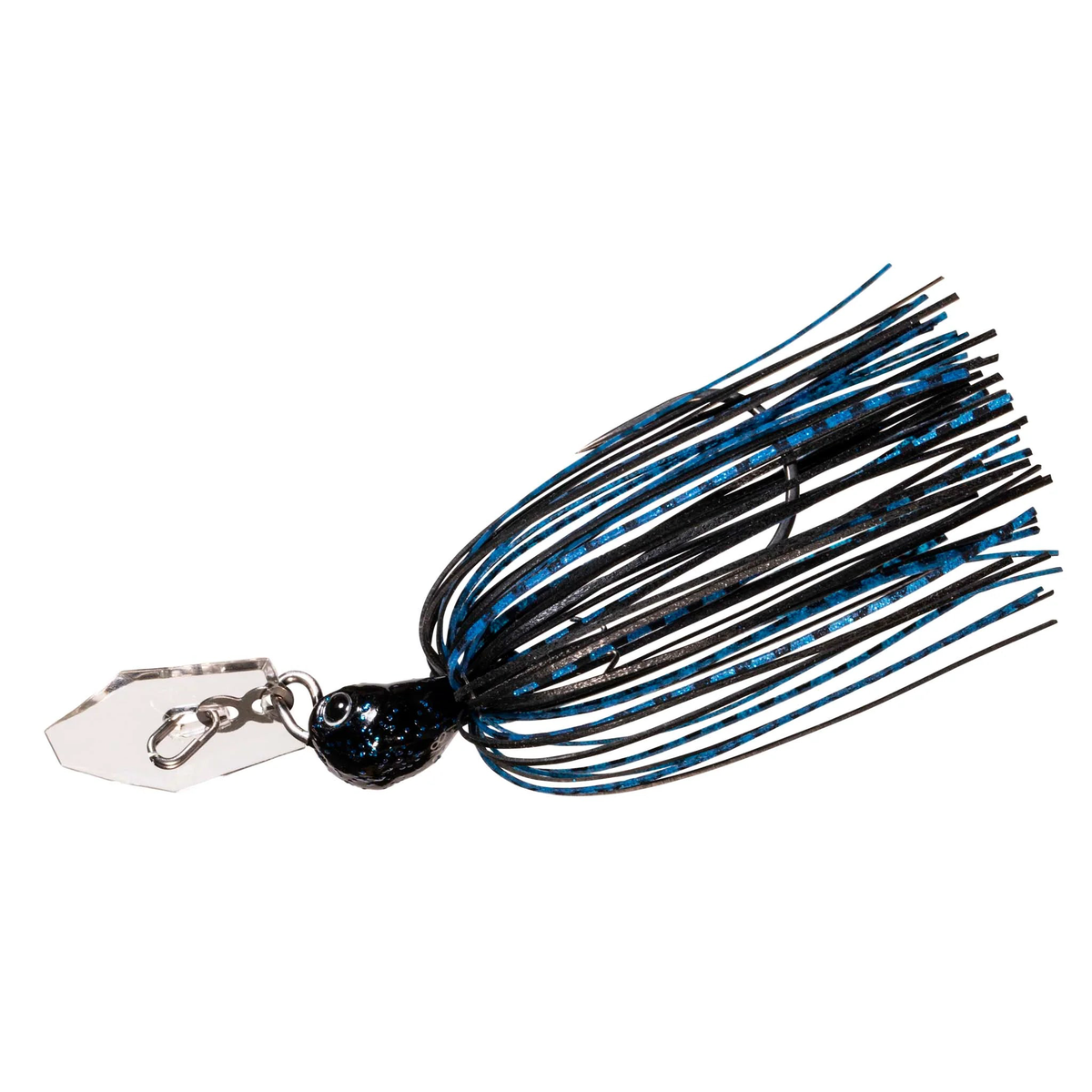 Z-Man Fishing 1/2oz ChatterBait JackHammer StealthBlade (Black/Blue)