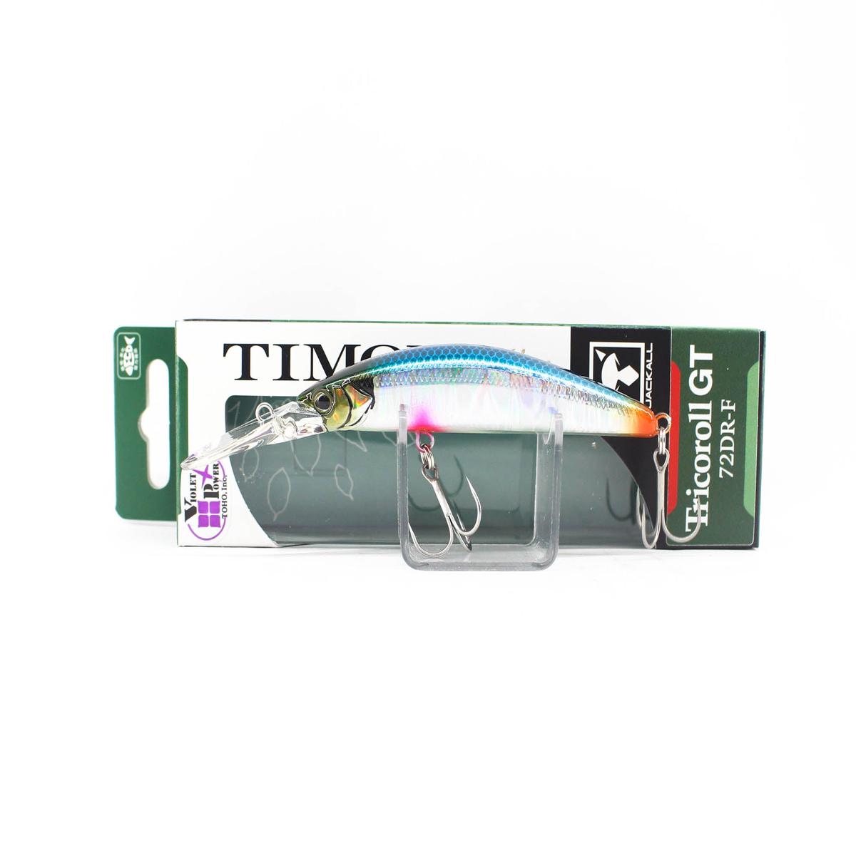 Jackall Timon Tricoroll GT 72 DR-F Floating Lure Blue Back (4007)