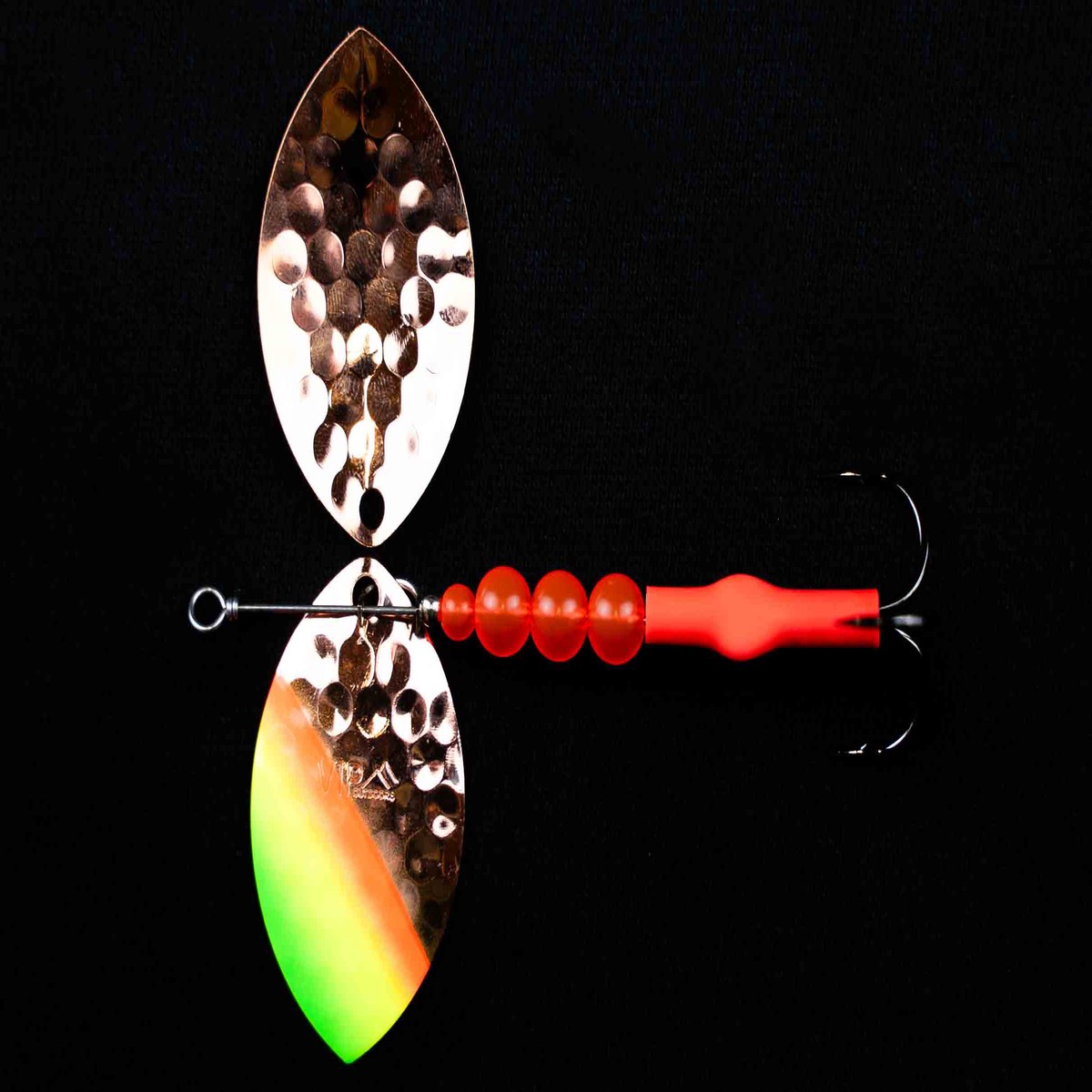 #5 Cascade "Copper Mex Hat" Salmon Spinner (Single spinner)