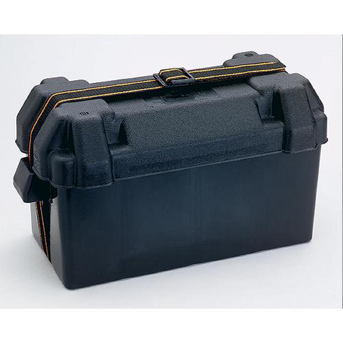 Attwood 90841 Large Battery Box, Black, Vented - Fits Group 29/31.